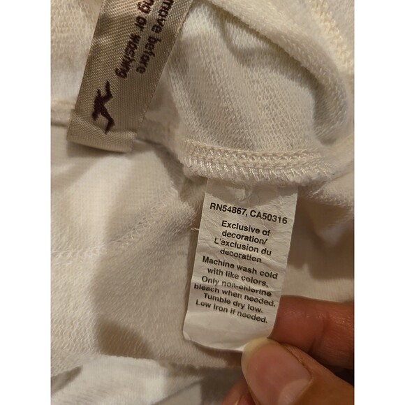 Vintage Y2K Deadstock Hollister Babydoll Tube Strapless Tank Cream Large Dress - Picture 9 of 16